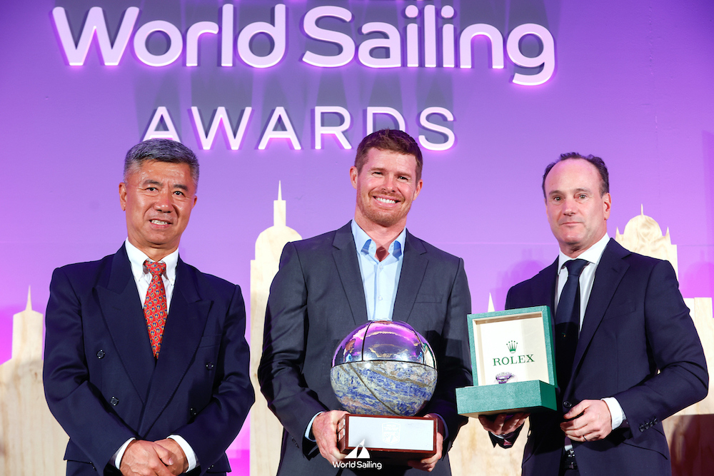 Tom Slingsby Wins Third Rolex World Sailor Of The Year Award Marine