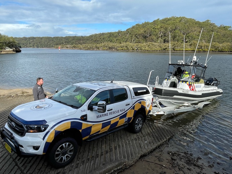 New Tuggerah Lakes Marine Rescue vessel arrives at Toukley base ...