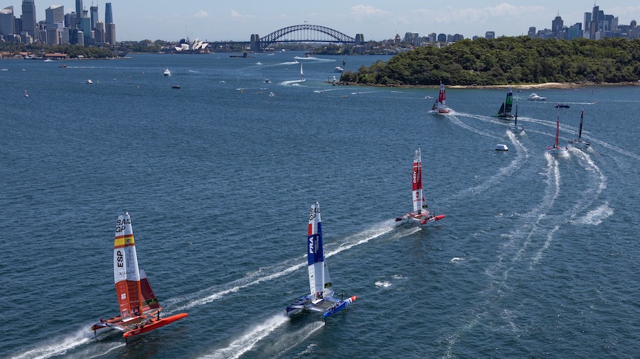 Excitement ramps up for SailGP’s Sydney return race times and race map