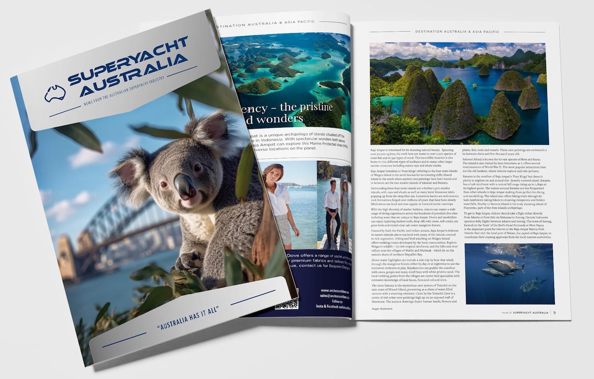 Issue 12 Superyacht Australia Magazine launched today at Monaco Yacht Show – Marine Business News